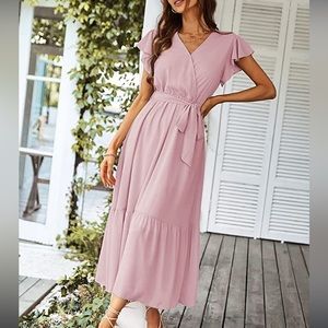 Summer wrap dress